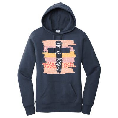 He Is Risen Easter Resurrection Jesus Women's Pullover Hoodie