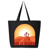 He Is Risen Sunset Jesus Christian 25L Jumbo Tote
