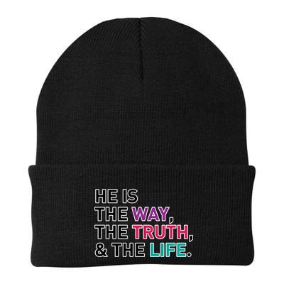 He Is The Way The Truth The Life Beanie