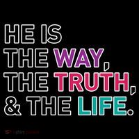 He Is The Way The Truth The Life Cooling Performance Long Sleeve Crew