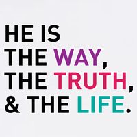He Is The Way The Truth The Life Garment-Dyed Sweatshirt