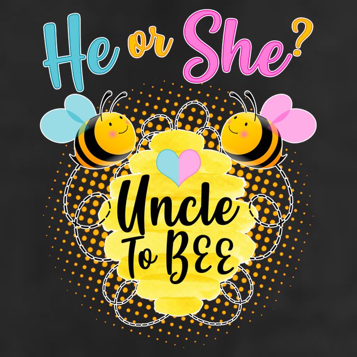 He or She? Uncle to Bee Cool Comfort Performance Bucket Hat