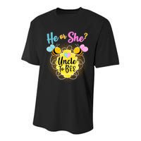 He or She? Uncle to Bee Youth Performance Sprint T-Shirt
