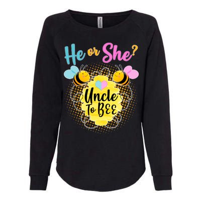 He or She? Uncle to Bee Womens California Wash Sweatshirt