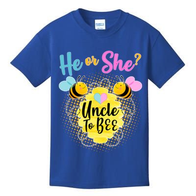 He or She? Uncle to Bee Kids T-Shirt