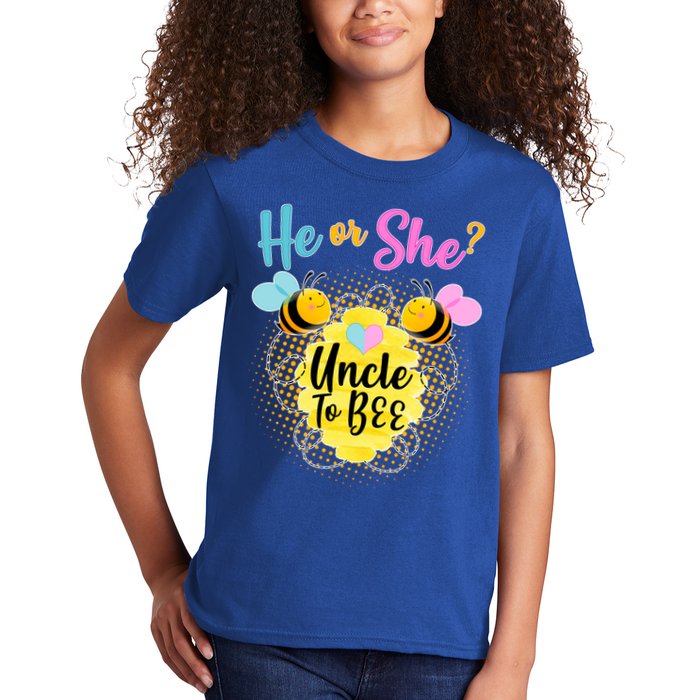 He or She? Uncle to Bee Kids T-Shirt
