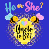 He or She? Uncle to Bee Kids T-Shirt
