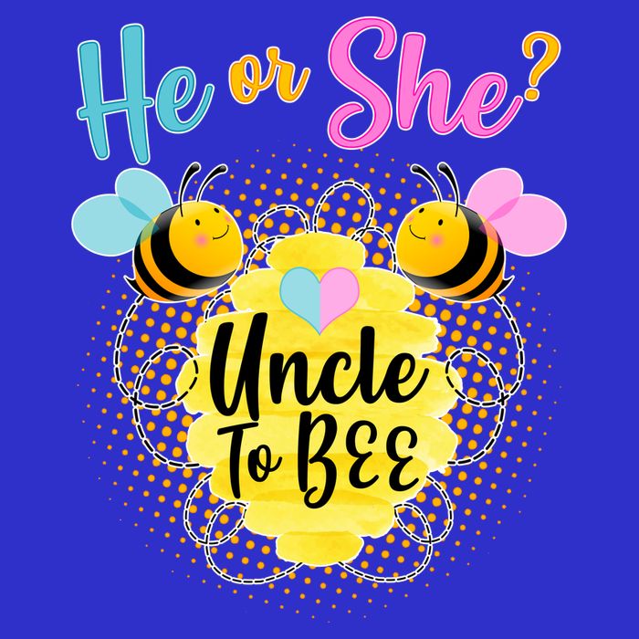 He or She? Uncle to Bee Kids T-Shirt