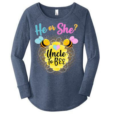 He or She? Uncle to Bee Women's Perfect Tri Tunic Long Sleeve Shirt