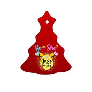 He or She? Uncle to Bee Ceramic Tree Ornament