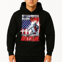He Who Kneels Before God Can Stan Before Anyone Hoodie