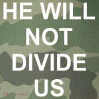He Will Not Divide US Anti Trump Protest Legacy Tie Dye Trucker Hat