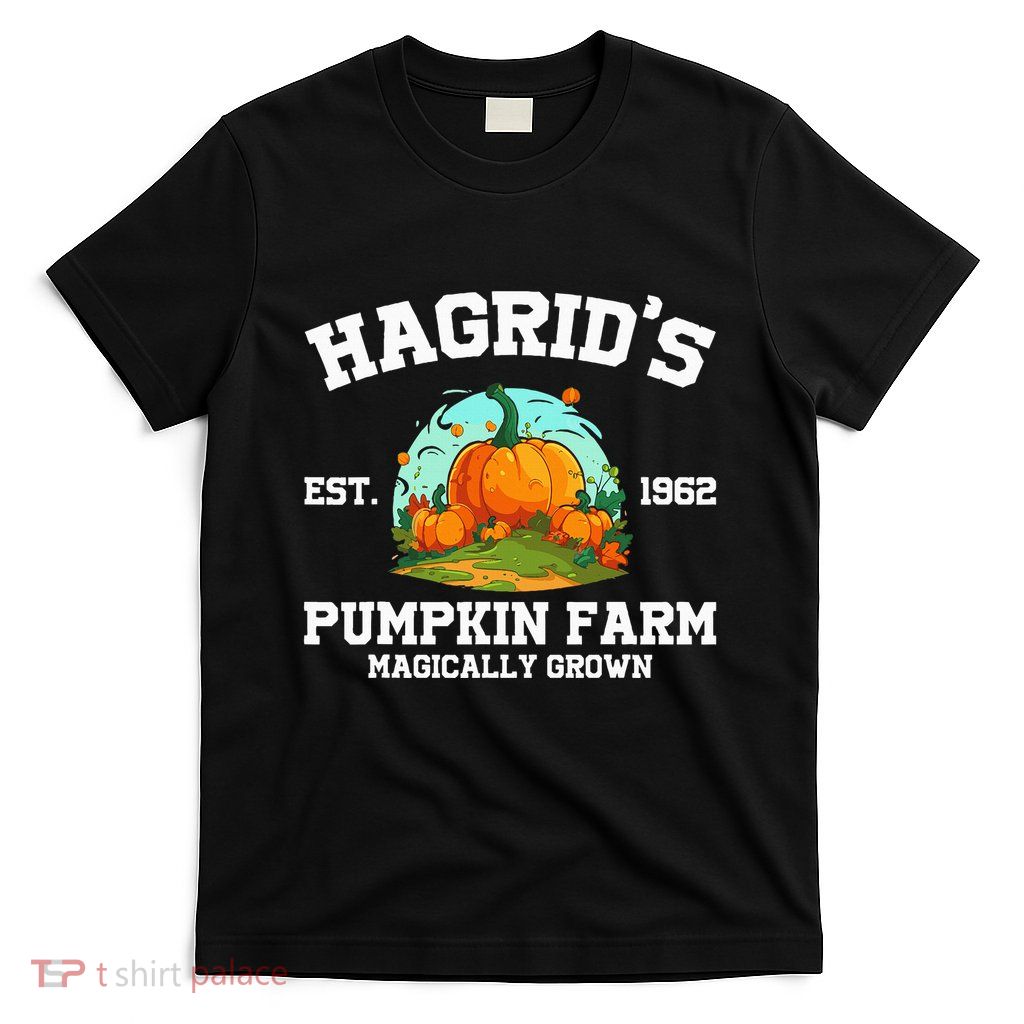 Hagrid’S Est. 1962 Pumpkin Farm Magically Grown Halloween T-Shirt