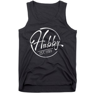 Hubby Established 1989 Wedding Anniversary Celebration Tank Top