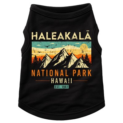 Haleakala Est 1961 Hawaii Vintage Retro National Park Doggie Tank