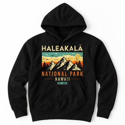 Haleakala Est 1961 Hawaii Vintage Retro National Park Hoodie