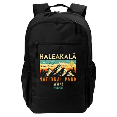 Haleakala Est 1961 Hawaii Vintage Retro National Park Backpack