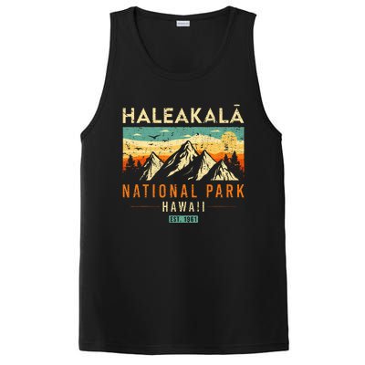 Haleakala Est 1961 Hawaii Vintage Retro National Park PosiCharge Competitor Tank