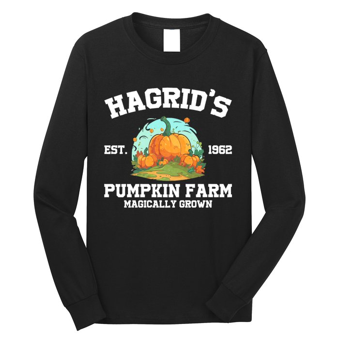 HagridS Est. 1962 Pumpkin Farm Magically Grown Halloween Long Sleeve Shirt