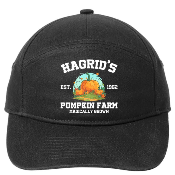 HagridS Est. 1962 Pumpkin Farm Magically Grown Halloween 7-Panel Snapback Hat