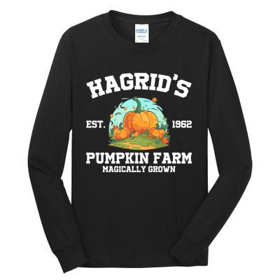 HagridS Est. 1962 Pumpkin Farm Magically Grown Halloween Tall Long Sleeve T-Shirt