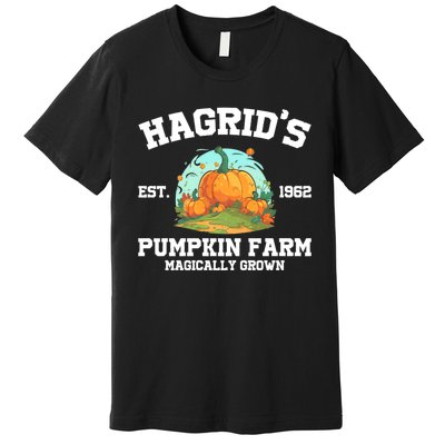 HagridS Est. 1962 Pumpkin Farm Magically Grown Halloween Premium T-Shirt