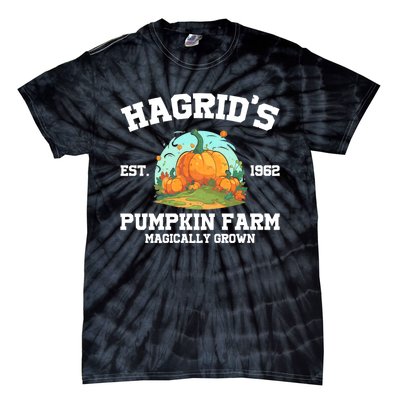 HagridS Est. 1962 Pumpkin Farm Magically Grown Halloween Tie-Dye T-Shirt