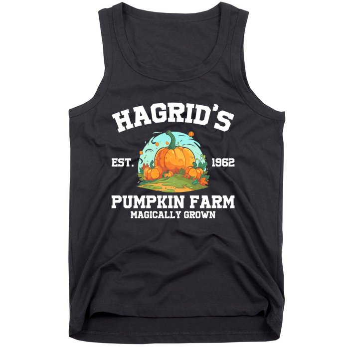 HagridS Est. 1962 Pumpkin Farm Magically Grown Halloween Tank Top