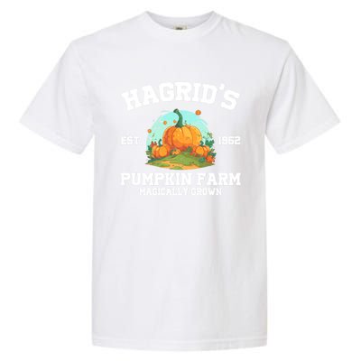 HagridS Est. 1962 Pumpkin Farm Magically Grown Halloween Garment-Dyed Heavyweight T-Shirt