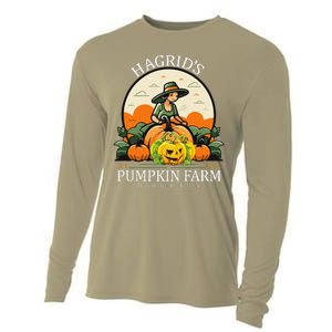 Hagrid’S Est. 1962 Pumpkin Farm Magically Grown Halloween Cooling Performance Long Sleeve Crew