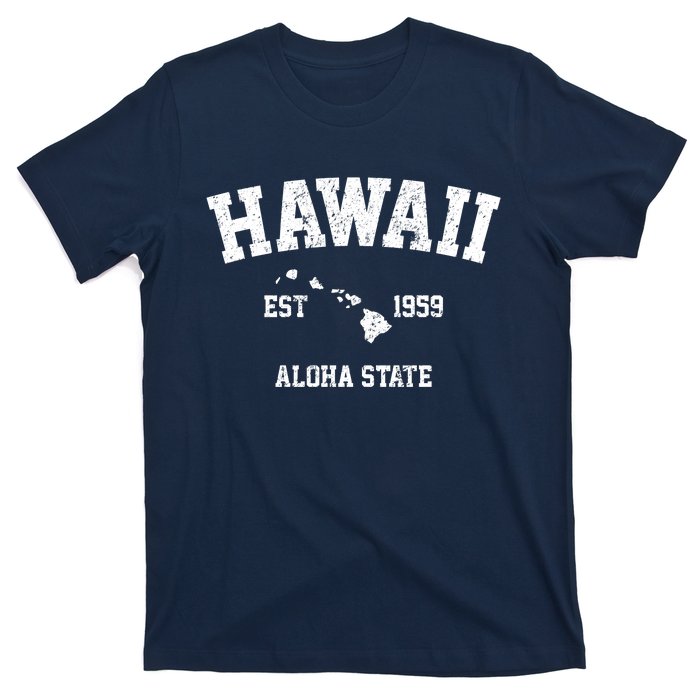 Hawaii Est 1959 Aloha State Vintage T-Shirt