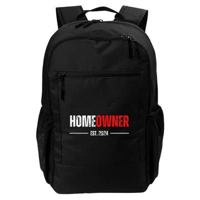 Homeowner Est 2024 Proud Housewarming For New Home Owner Backpack