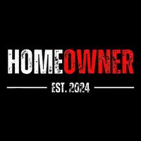 Homeowner Est 2024 Proud Housewarming For New Home Owner Sustainable Bucket Hat