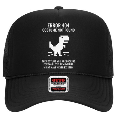 Halloween Error 404 Costume Not Found Coding Programmer Geek Trucker Hat