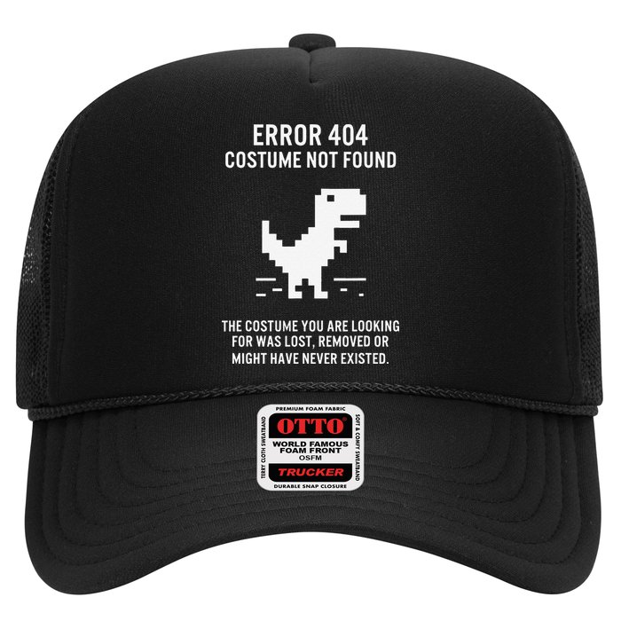 Halloween Error 404 Costume Not Found Coding Programmer Geek Trucker Hat