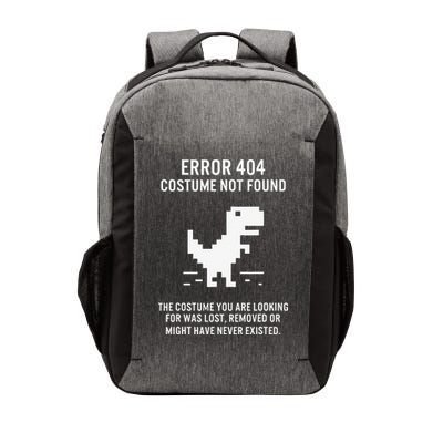 Halloween Error 404 Costume Not Found Coding Programmer Geek Vector Backpack