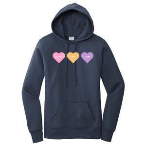 Happily Ever After Hearts Women's Pullover Hoodie