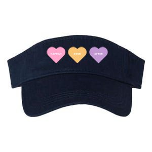 Happily Ever After Hearts Valucap Bio-Washed Visor