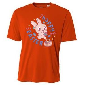 Happy Easter Adorable Bunny Cooling Performance Crew T-Shirt