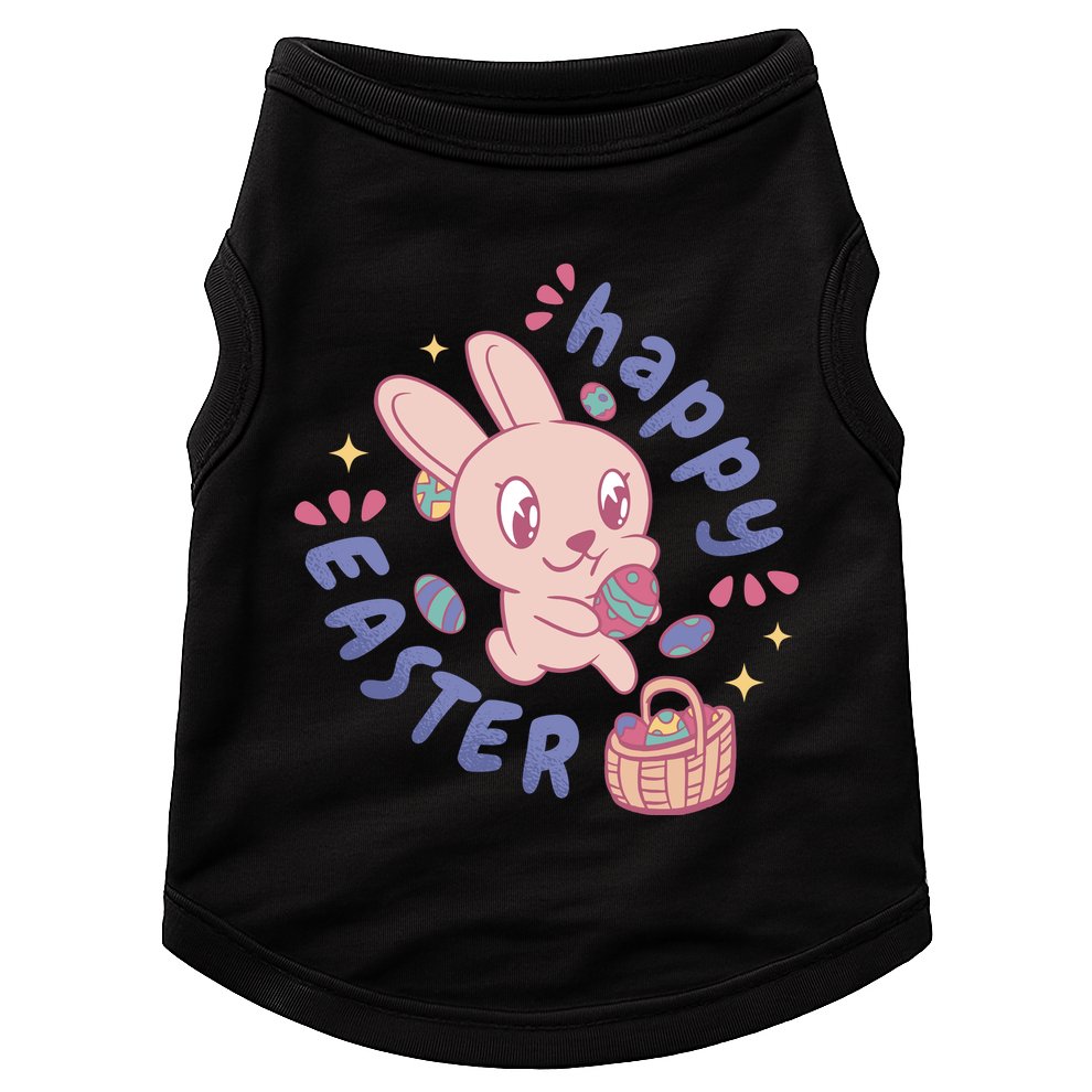 Happy Easter Adorable Bunny Doggie Tank