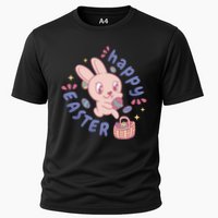 Happy Easter Adorable Bunny Cooling Performance Crew T-Shirt