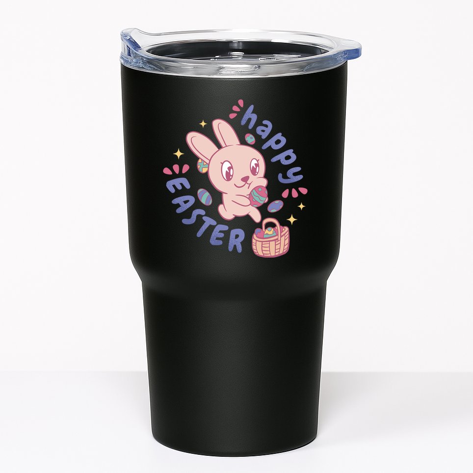 Happy Easter Adorable Bunny Tumbler