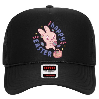 Happy Easter Adorable Bunny Trucker Hat