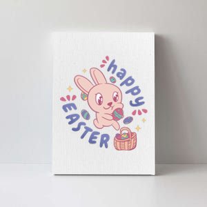 Happy Easter Adorable Bunny Canvas