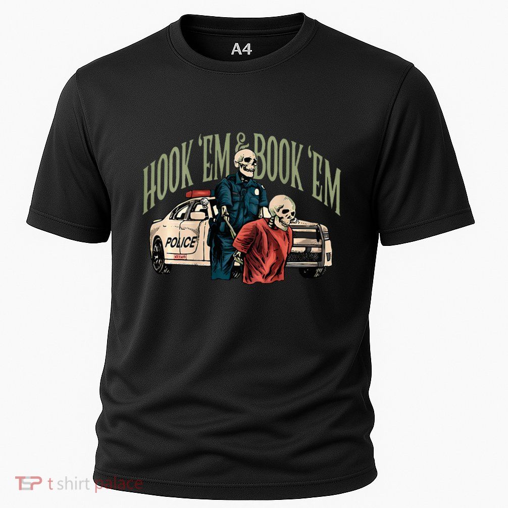 Hook Em And Book Em Performance Shirt