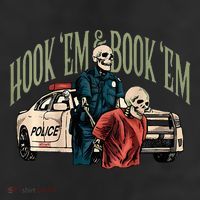 Hook Em And Book Em 11oz C Handle Ceramic Mug