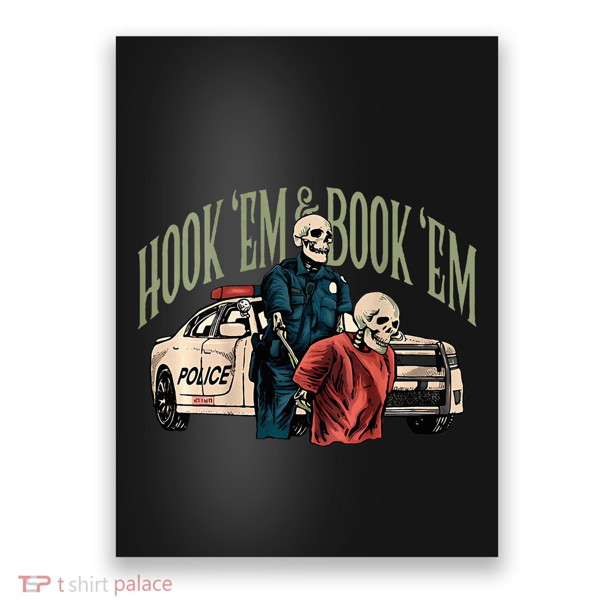 Hook Em And Book Em Poster