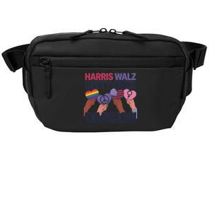 Harriswalz Equality And Unity Across America Gift Crossbody Pack