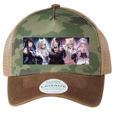 Hololive English Advent Halloween 2024 Legacy Tie Dye Trucker Hat