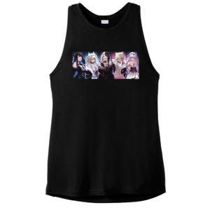 Hololive English Advent Halloween 2024 Ladies PosiCharge Tri-Blend Wicking Tank